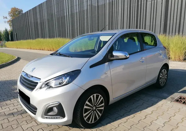 peugeot Peugeot 108 cena 29900 przebieg: 48000, rok produkcji 2017 z Bytom